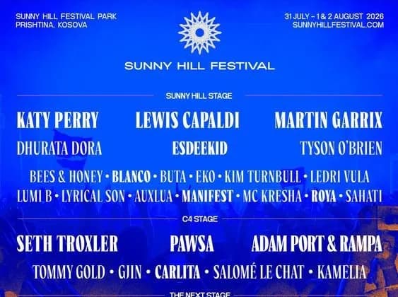 Kjo është lista e plotë e artistëve të sivjetmë në Sunny Hill