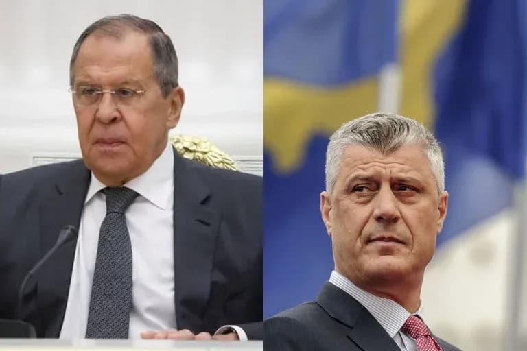 Lavrov lutet që Specialja të vendos kundër Thaçit: Paqja në Ballkan arrihet vetëm me dënimin e tij