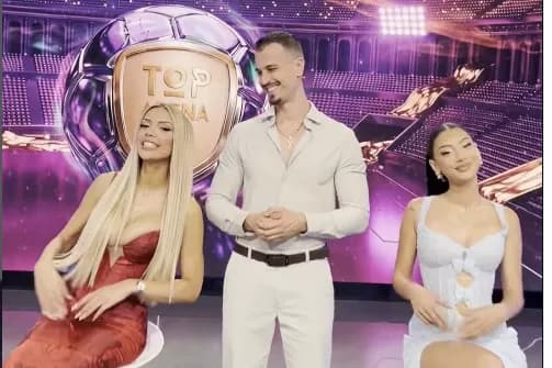 Mateo krah dy dashurive në “Top Arena”, pamjet nga promoja bëhen virale