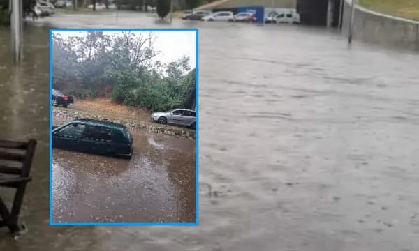 Shkupi përfshihet nga një stuhi e fuqishme, aktivizohet shtabi i emergjencave