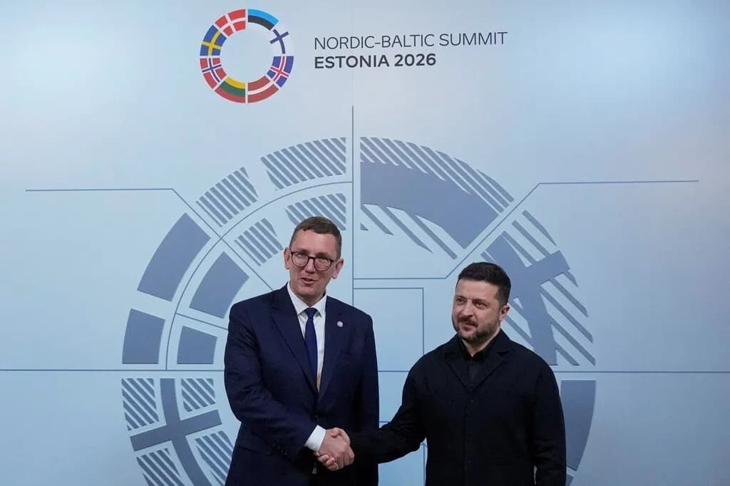 Zelensky nënshkruan marrëveshje për dronë me Estoninë
