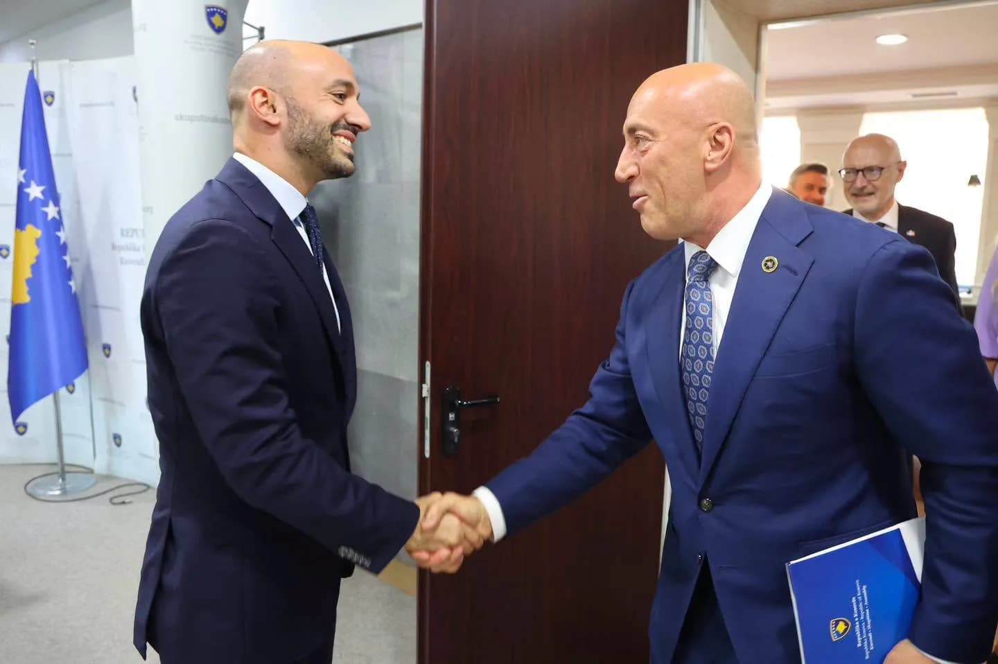 Haradinaj takon ministrin francez, kërkon mbështetje për anëtarësimin e Kosovës në NATO e KiE